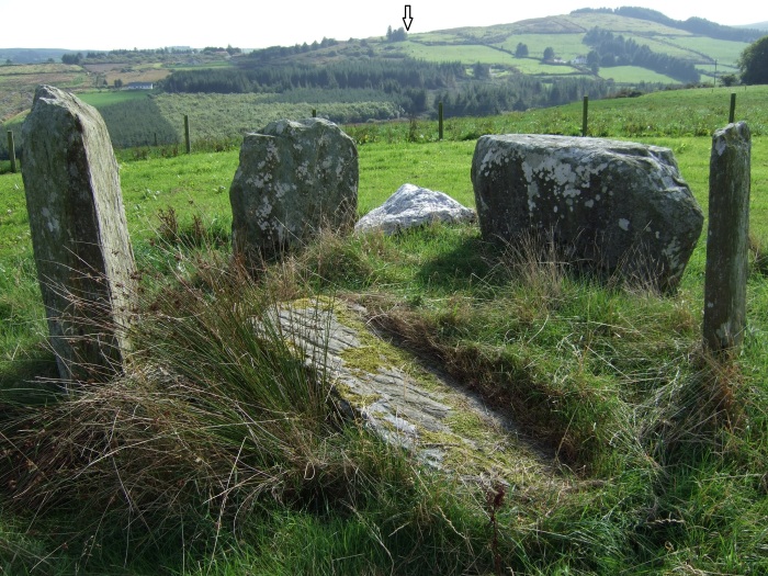 21.09.2014 Lettergorman stone circle and the indication towards Maulatanvally stone group